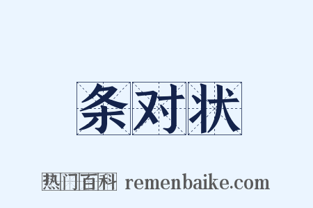条对状是什么意思的图片